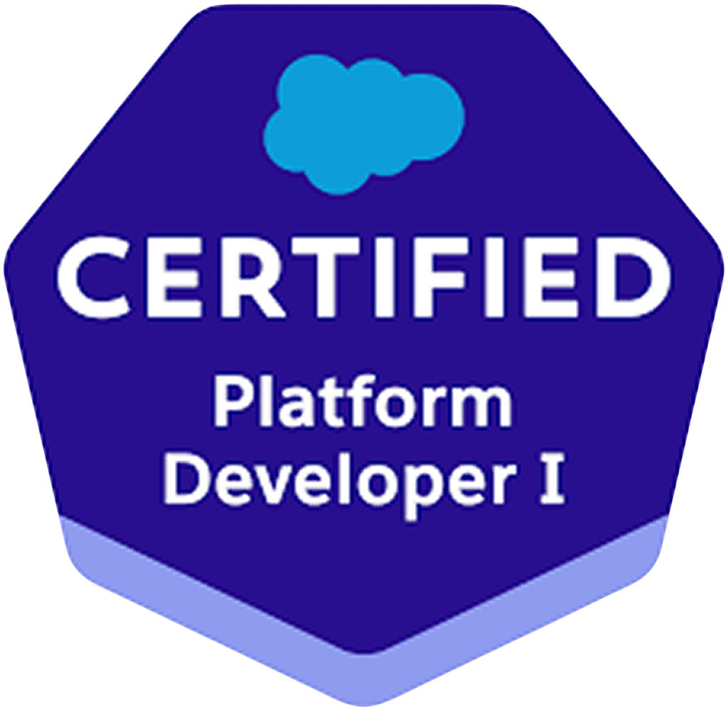 Salesforce Certified professional badge