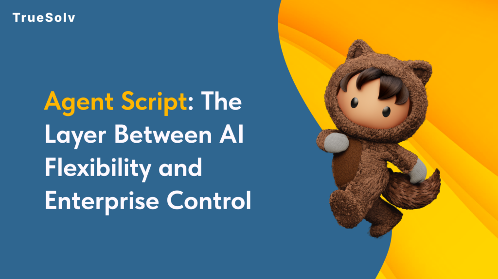 Agent Script decision flow comparison β probabilistic agent vs controlled agent with Salesforce Agent Script